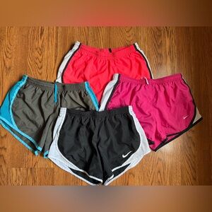 Nike Girl’s Dri-FIT Running Shorts Bundle - Medium